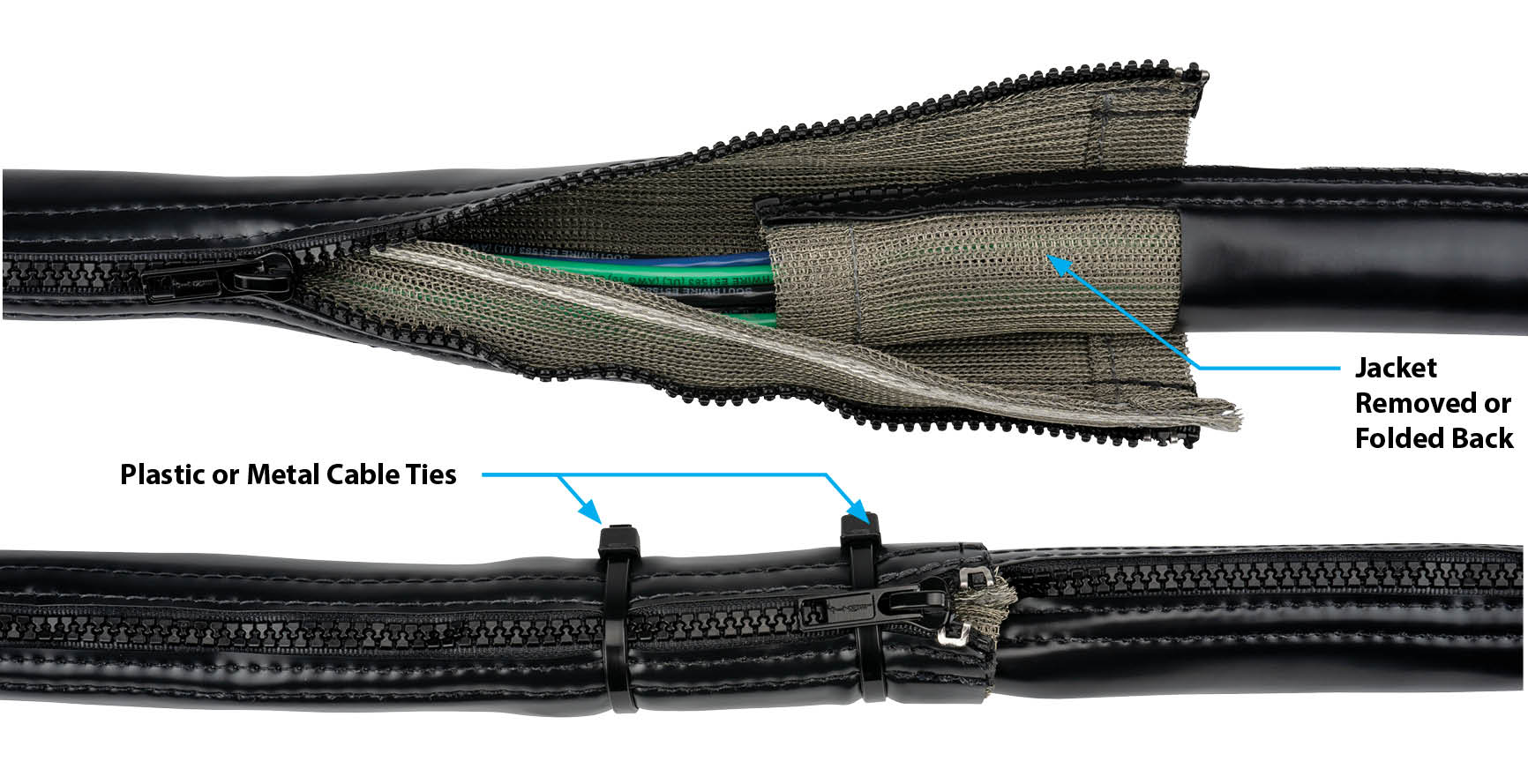 termination-splicing-of-shielded-products-zippertubing