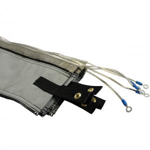 Custom grounding terminals and attachment straps image